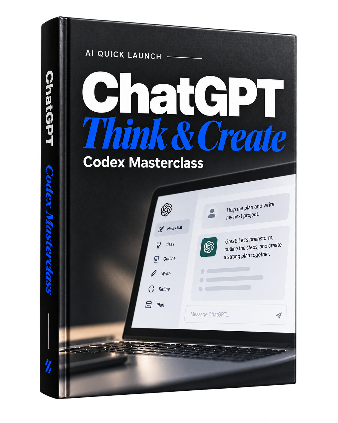 ChatGPT — Think and Create, Codex Masterclass course cover